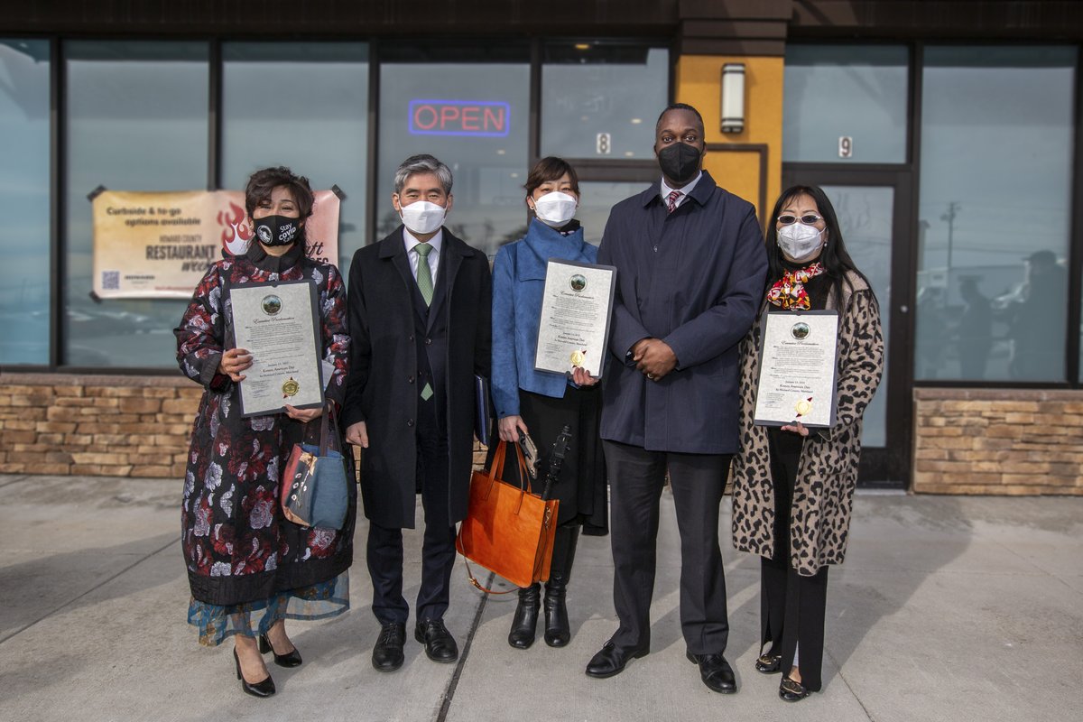 I was honored to join Consul General Sei Joong Kwan of the Korean Embassy and members of our Korean American community to mark the 119th Korean American Day.

Special thank you to Jennifer Qui, an inspirational business owner and first generation Korean American, for hosting us.