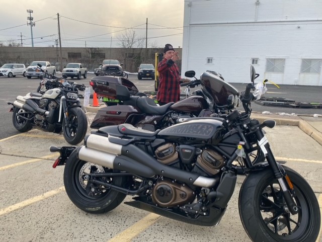 Just received a 2022 Sportster S!  Come down and see all the new 2022 models.