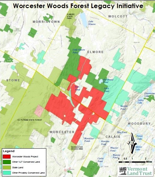 VTLandTrust's tweet photo. Many thanks to @vtfpr_commish, @SenatorLeahy, and @OpenSpaceInst for making this happen: 6,500 acres of conserved forestland in Worcester and Elmore. #actonclimate #vtpoli #vtforests https://t.co/hFQhqNqARM https://t.co/GSb3maFlYz