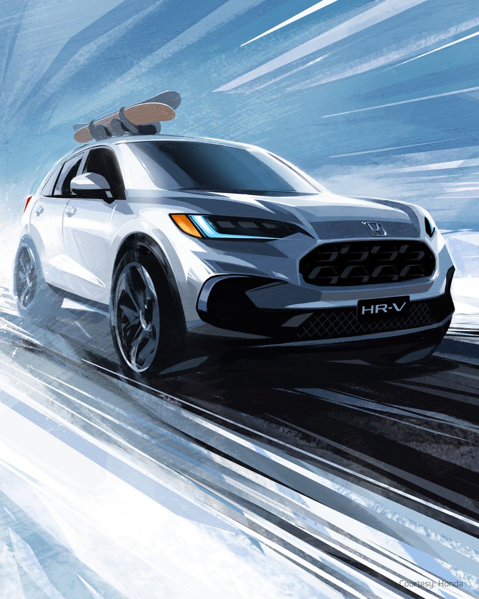 wheaton_honda's tweet photo. Check out the new HR-V!

@Honda has offered up a little teaser of the redesigned 2023 HR-V. It's set to launch this year!

What do you think?

#wheatonhonda #honda #hrv https://t.co/4Am15IWZfm