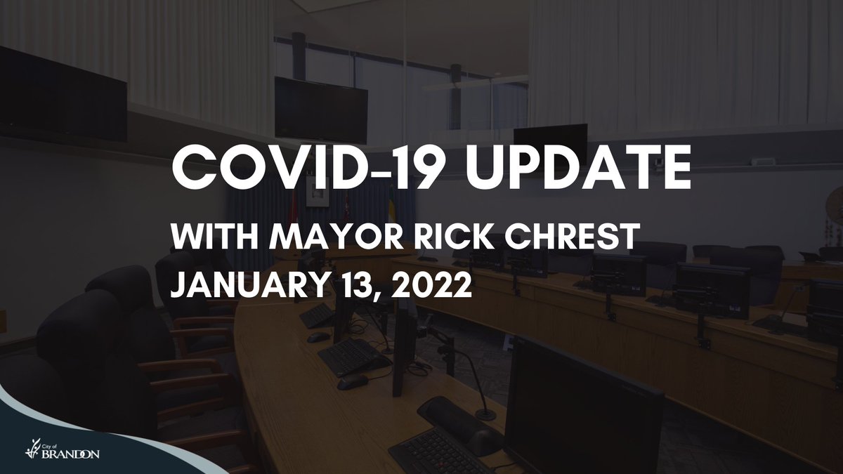 CityBrandon's tweet image. Mayor @RickChrest has provided a #COVID19 Community Update. 

Watch this update on the City's YouTube channel 👇
youtu.be/umXHkCuJlWc 

#bdnmb