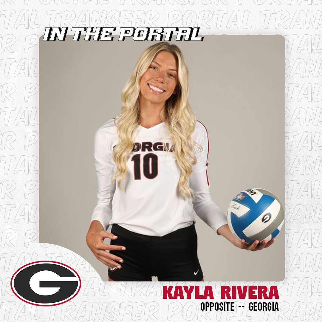CVBTransfers's tweet photo. 𝗜𝗻 𝗧𝗵𝗲 𝗣𝗼𝗿𝘁𝗮𝗹

✏️: Kayla Rivera
🏐: Opposite
📍: Georgia

#CollegeVBTransfers | #NCAAWVB https://t.co/zk4oVedtbS