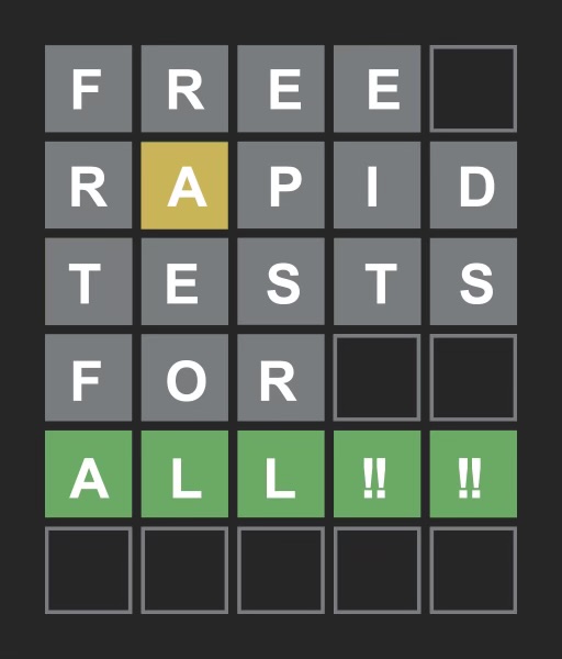 Been trying this new thing called Fordle to send messages to the Premier’s office — here’s hoping it works. #FreeTheRATs #Wordle #ONpoli