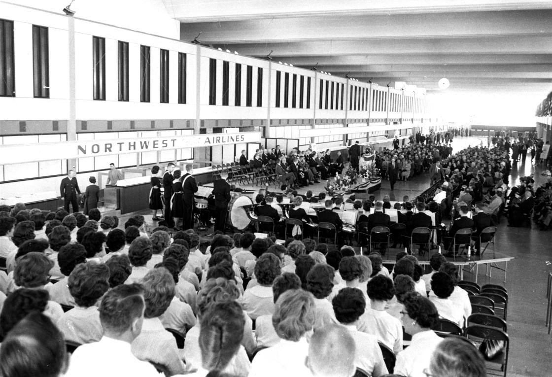 mspairport's tweet photo. #ThrowbackThursday 

Today marks the  60th anniversary of Terminal 1 at @mspairport. 

Take a look at how things have changed over the years!
#MSPAirport #minneapolis #stpaul #airport #aviationlovers

https://t.co/6zGpSRNYfD https://t.co/wfqoR2Z8cd