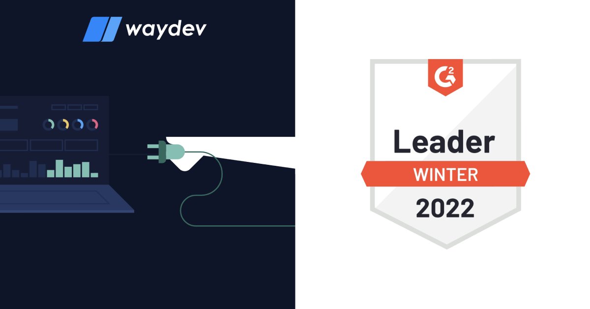 We're excited to announce that Waydev was named Leader in Development Analytics by G2. Thank you for being part of our journey to help engineering leaders shift to the Agile Data-Driven way of creating software!

Read about the highlights of 2021 - hubs.la/Q0127Y1n0