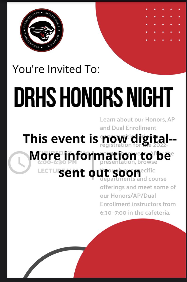 DRHS Official Page🐾 tweet media