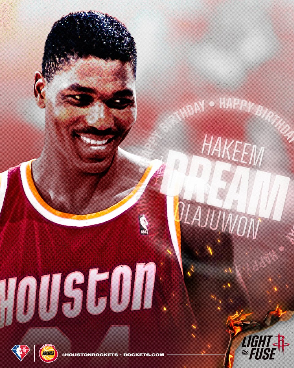 [Rockets] Join us in wishing Houston Rockets legend and Hall of Famer ...