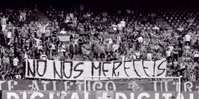 FA82Oficial's tweet photo. El esfuerzo es lo único que no se negocia. Quién no esté dispuesto a morir por el Atlético de Madrid, que vaya saliendo. 

Por encima de todo, por encima de todos. https://t.co/mAc04NwpQR