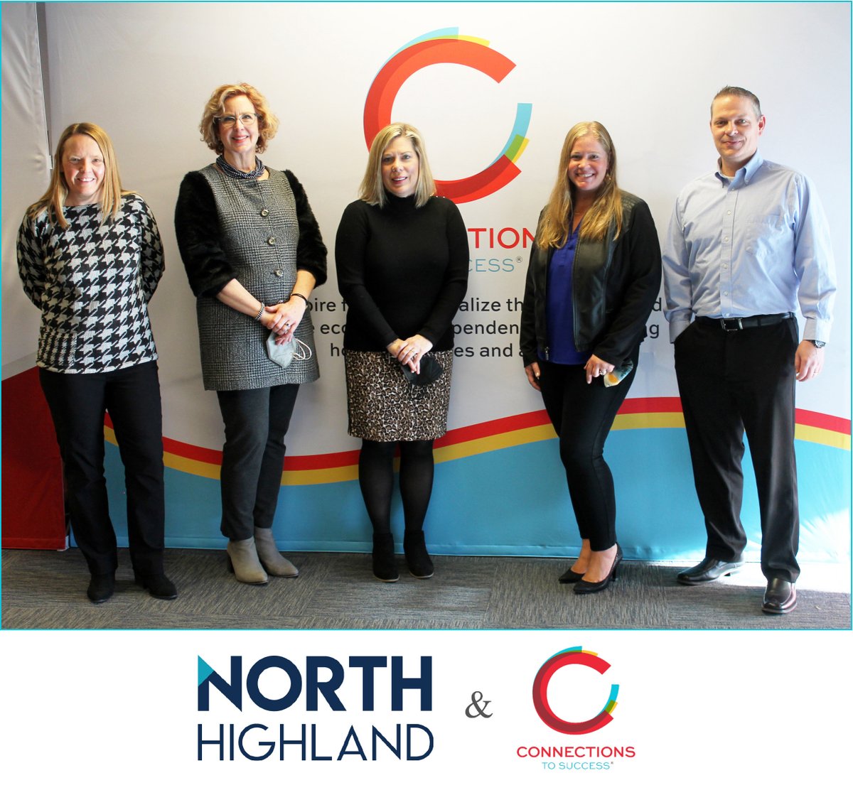 Connections to Success is proud to share we’ve received a $2,500 donation from @northhighland! Thank you, North Highland for your support, and donation to #ConnectionstoSuccess! #NonProfits #NonProfitSupport