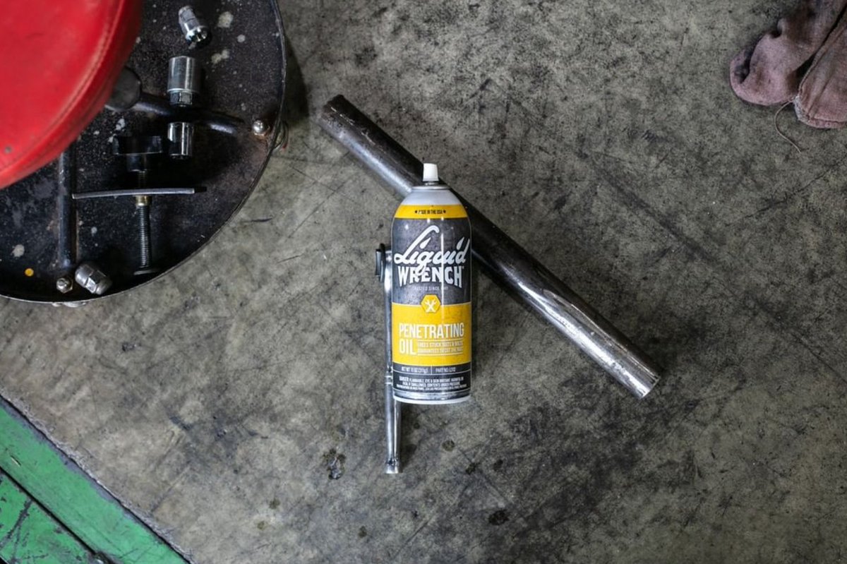 Don't let rust stand in your way. Liquid Wrench is designed with an anti-seize formula that penetrates corrosion and dissolves stubborn rusted parts. For use on nuts, bolts, hinges, clamps, pipes, locks latches and more! Available now <a href="/AdvanceAuto/">Advance Auto Parts</a>! bit.ly/2tsNZZe