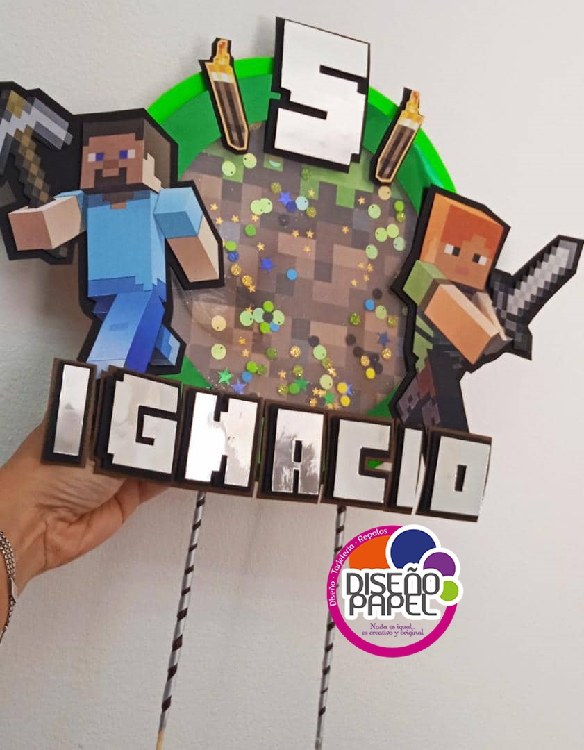 tarjeteriadp's tweet photo. Topper 🎮 #MINECRAFT ⚒️ Personalizado🎂🥳
Somos tus aliados en momentos especiales.
📲(0414)1413305
📲(0412)2562116

#disenopapel
#tarjeteriadisenopapel
#deliverycards

#topperminecraft #caketopperminecraft #minecraftcaketopper #minecrafttopper https://t.co/GIAmWdg65k