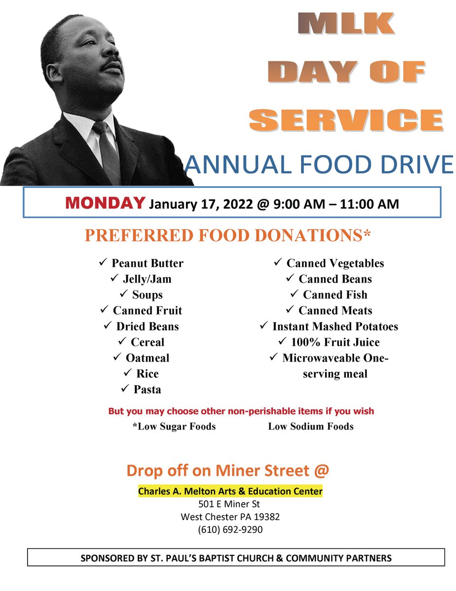 What are you doing this upcoming Monday? Stop on by the Melton Center 👋