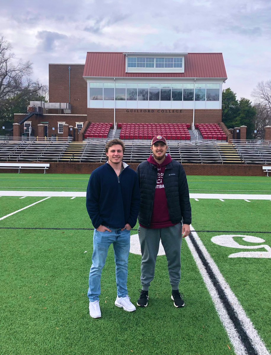 After a great visit, I’m blessed to receive my second offer from <a href="/GuilfordFB/">Guilford College Football</a>! <a href="/CoachKBarr/">Coach Barr</a> <a href="/CoachDavisGC/">Brad Davis</a> <a href="/CoachTBoyd/">Tim Boyd</a>