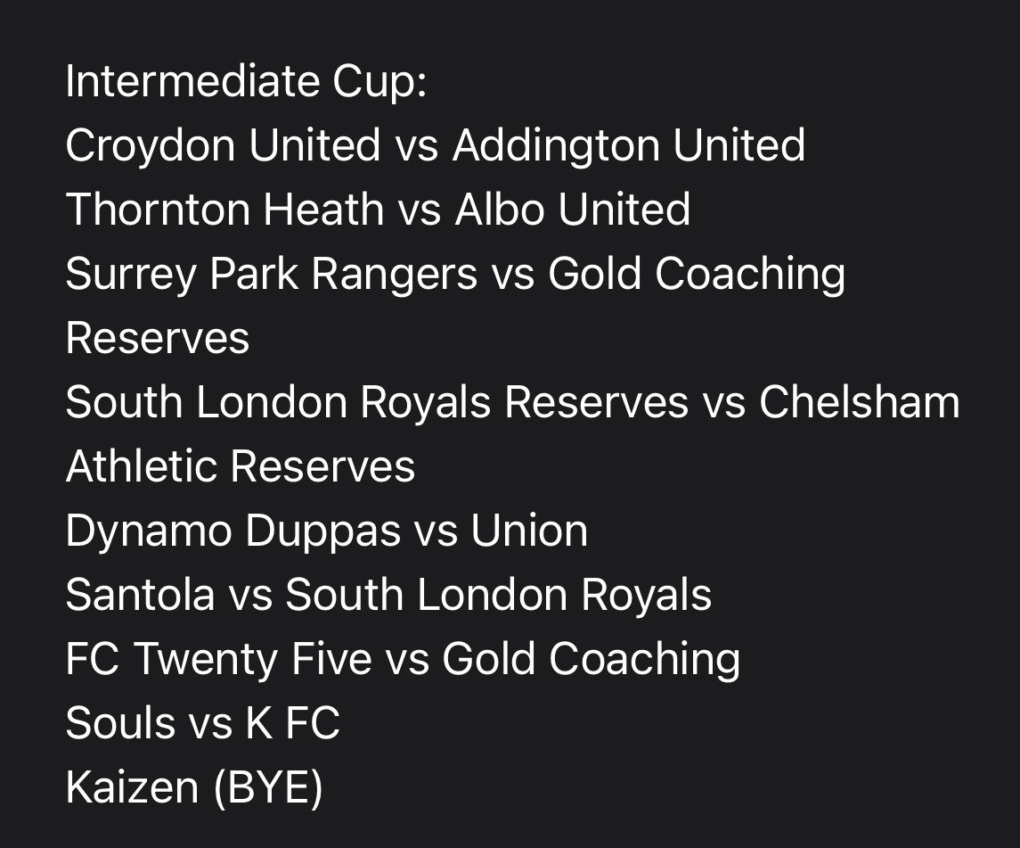 During tonight’s committee meeting, the 1st Round draws were made for both the Senior and Intermediate Cups….. #CupCupandAway