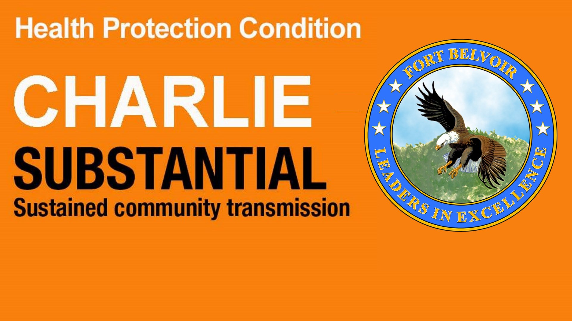 Fort Belvoir, Va. on Twitter "HPCON UPDATE Fort Belvoir & Rivanna Station will remain at HPCON