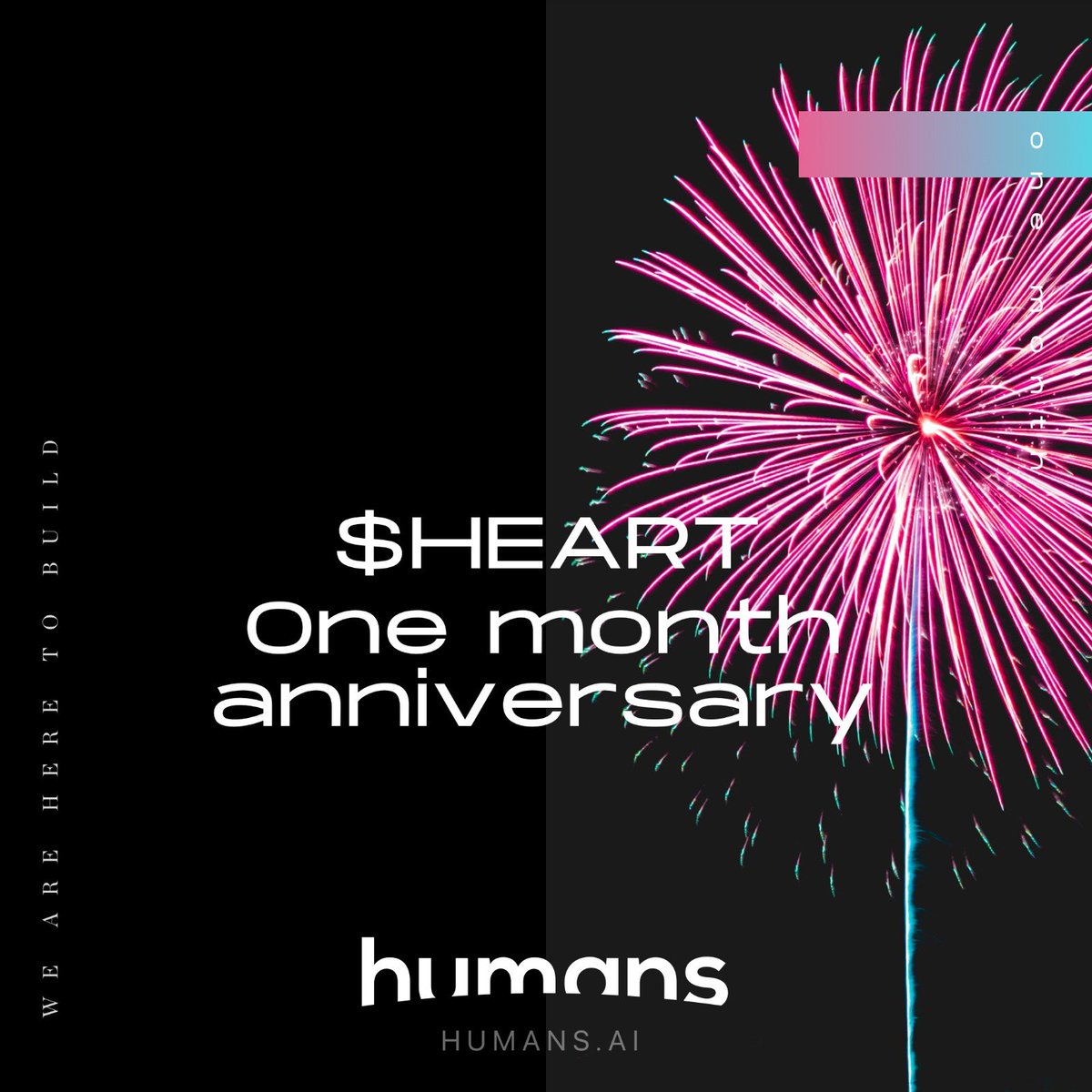 1/ 🎉🎉🎉 Today, we celebrate the one month anniversary since the public launch of $HEART, the token that enables anyone to participate in the governance of the Humans.ai ecosystem!