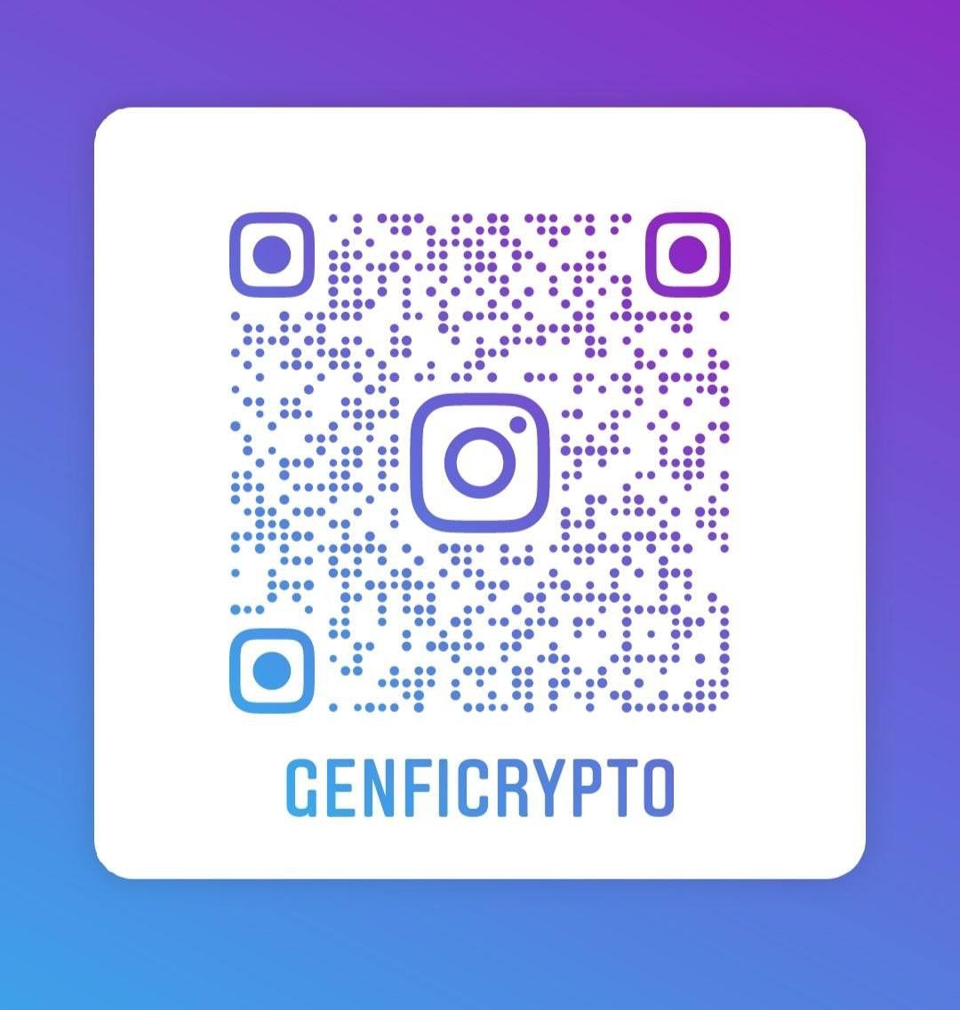 GENFicrypto's tweet photo. We have set up our Instagram account https://t.co/jhPmiajrM2 if you are an Instagram user pls feel free to join us on there platform #GENFi #instagram #cryptocurrecy #AMA #Airdrops #BNB #BSC #crypto #CryptoWireWatch #Coinbase #Avalanche #altcoinseason #DeFi #FaaS #DeFi3 #PRESALE https://t.co/SPZOWKbLhG
