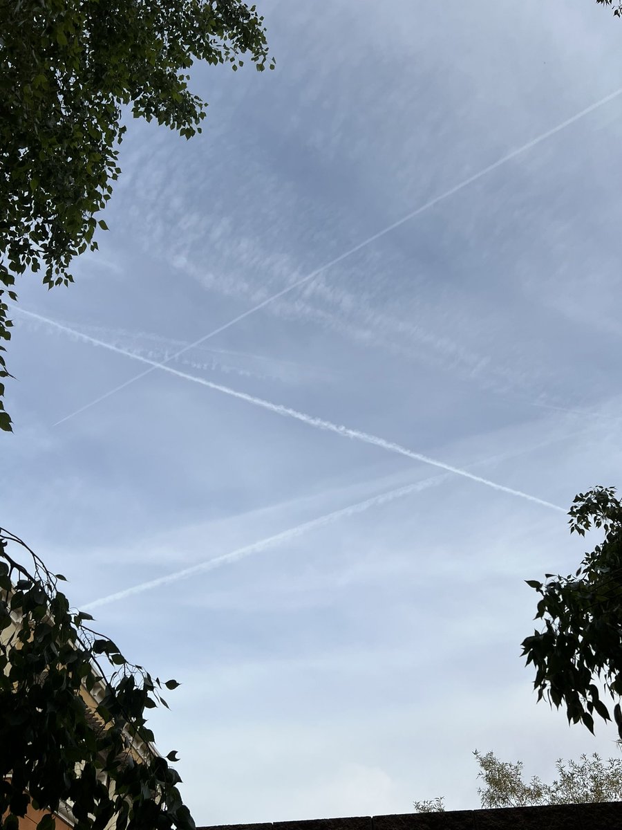 The same people that are bitching about climate change are the same ones that are creating it and for those of you who think this is normal get your head checked!