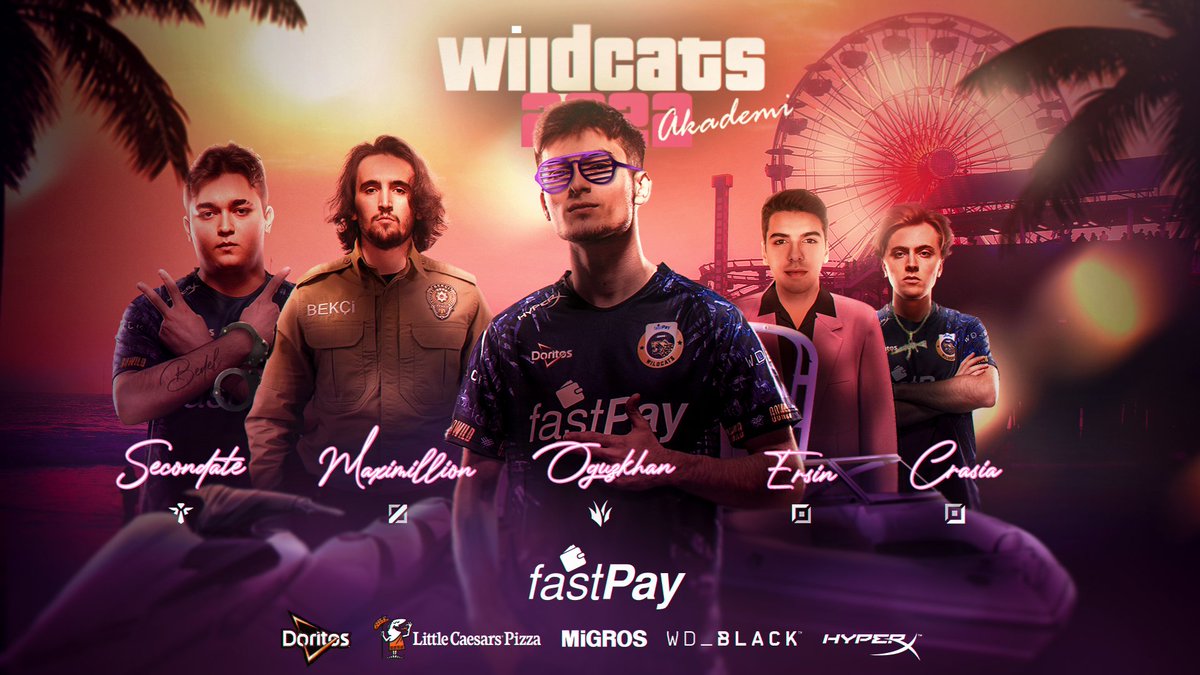Akademi Ligi'nin yeni sezonunda mücadele edecek kadromuz karşınızda! 🙌

🇹🇷 Ersin
🇹🇷 Oguzkhan
🇹🇷 Maximillion
🇹🇷 Crasia
🇹🇷 Secondate

#GOWILD🐆 #AL2022 #LeagueOfLegends