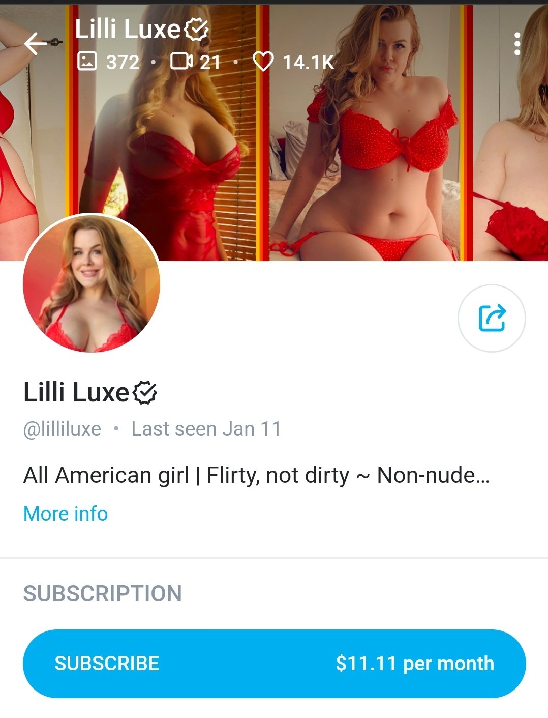 Lilli Luxe on Twitter: "Join me on OF 😊🎁 https://t.co/uYoD1KzIrQ https