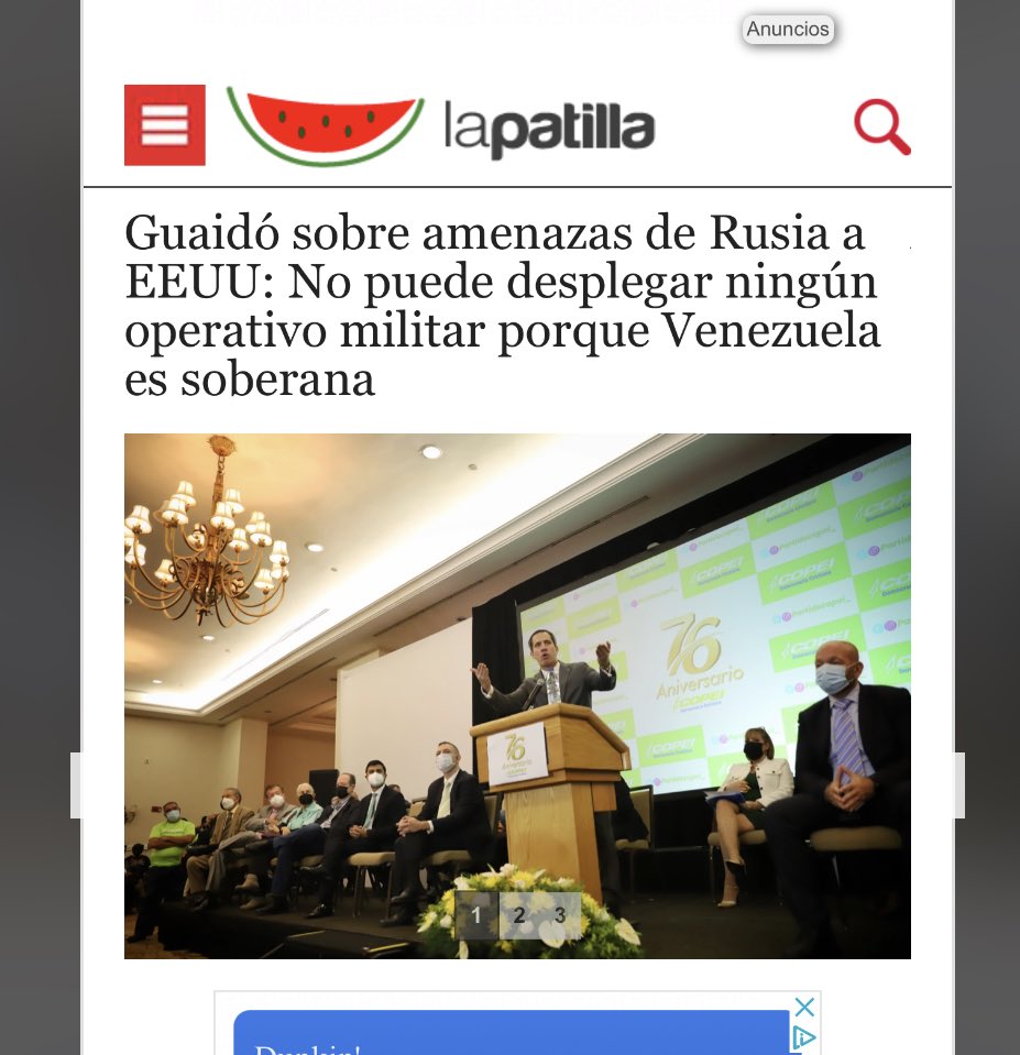 Diego_Arria's tweet photo. Por Dios ⁦@jguaido⁩ grave y alarmante que se te ocurra decir q somos libres y soberanos cuando estamos sometidos e invadidos por años y apelas a la FAN https://t.co/wkqSZOXxRI