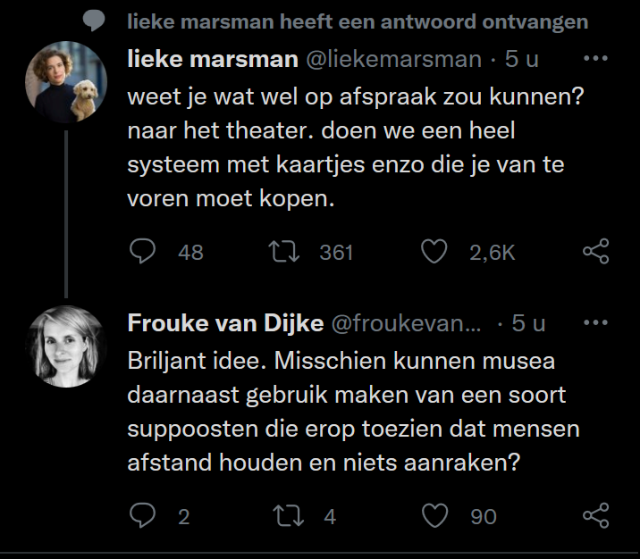 Twee briljante tweets.