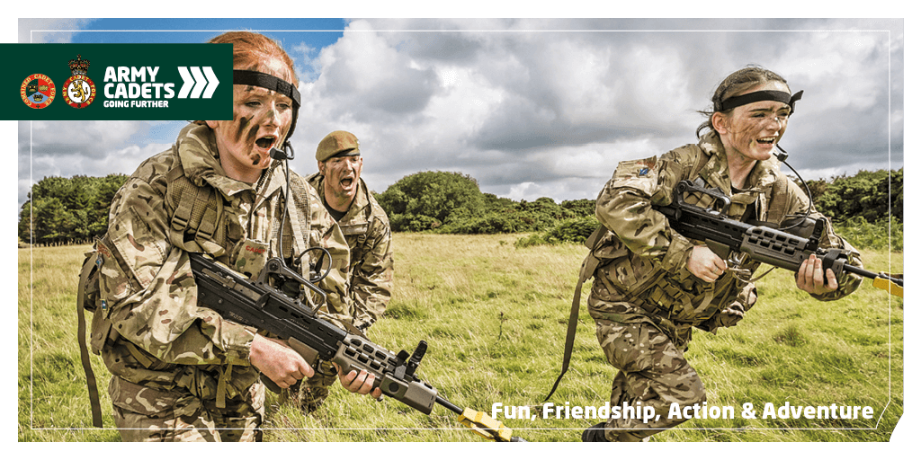ArmyCadetsUK's tweet photo. [RT] If you agree - The #Armycadets is the coolest youth organisation ever!
#armycadets #armycadetsuk #armycadetforce #cadets #volunteering #youth #competence #skills https://t.co/P6YjNSyJeW