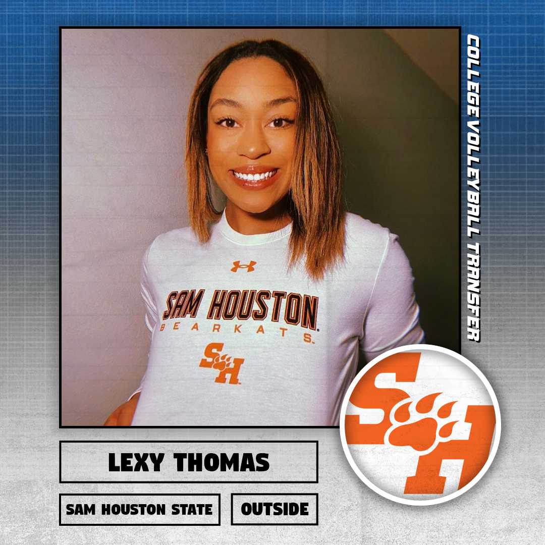 𝗩𝗼𝗹𝗹𝗲𝘆𝗯𝗮𝗹𝗹 𝗧𝗿𝗮𝗻𝘀𝗳𝗲𝗿

✏️: Lexy Thomas
🏐: Outside Hitter
⬅️: UAB
➡️: <a href="/BearkatsVB/">Sam Houston Volleyball</a>

#CollegeVBTransfers | #NCAAWVB