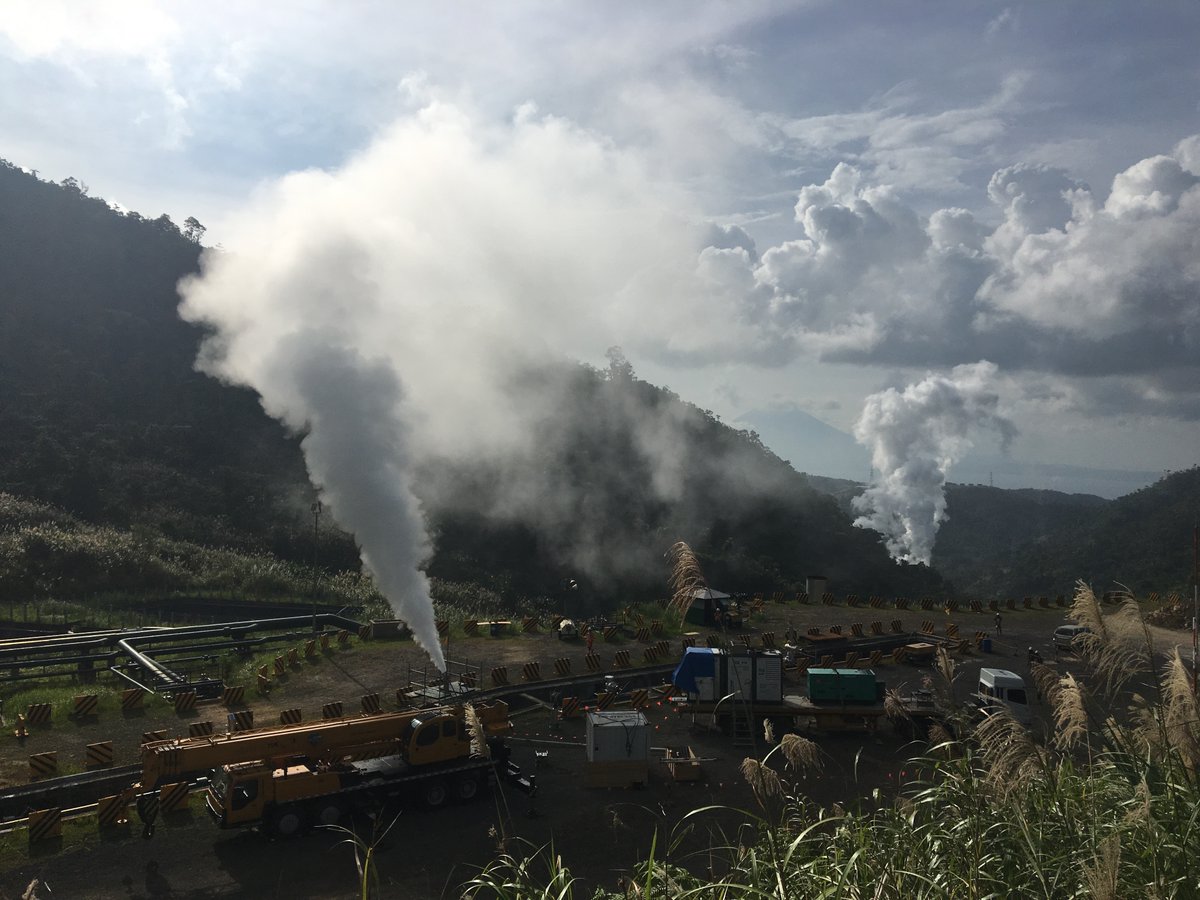 EnergyJrg's tweet photo. There has always been something about #geothermal that is fascinating.  The powerful steam flow is unpredictable, mesmerizing, intimidating even, and yet beautiful at the same time.

We're blessed to be a part of the industry and look forward to continued growth worldwide. https://t.co/HWm0dfeNcK
