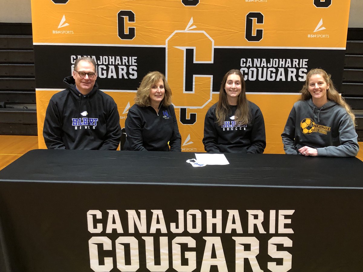 Canjo Athletics (@canjoathletics) on Twitter photo Congratulations to Vanessa Van Slyke for her commitment to continue her academic and soccer career at Hilbert College! <a href="/HilbertWSOC/">Hilbert College WSOC</a> <a href="/CanajoharieCSD/">Canajoharie CSD</a> Congratulations to Vanessa Van Slyke for her commitment to continue her academic and soccer career at Hilbert College! <a href="/HilbertWSOC/">Hilbert College WSOC</a> <a href="/CanajoharieCSD/">Canajoharie CSD</a>