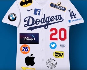 Doug McKain on X: Ads on MLB uniforms would be an absolute disgrace.  Having company logos on MLB jerseys would be a gross eyesore. Since MLB is  by far the worst run