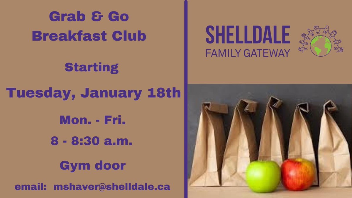 ShelldaleFG's tweet photo. We are making sure the children & youth in our #community start their day of learning with a nutritious breakfast.
One of the ways your #donation supports #local families.
To find out more visit https://t.co/o7Ijnm9oLr
#guelph #breakfastforlearning https://t.co/zvCchpLQbG