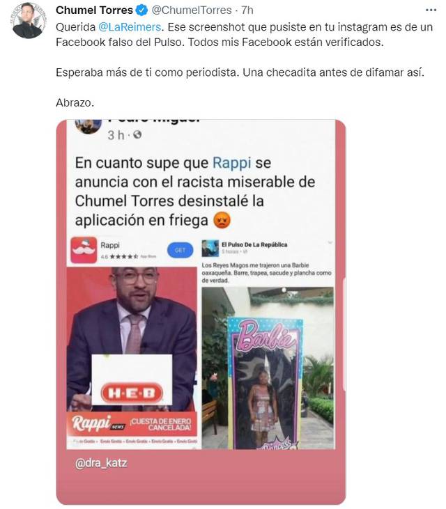 elgladiador4T's tweet photo. 6/6
Se exhorta a @adan_augusto, para que tome medidas sobre @TwitterMexico, en relación a fomentar el racismo, clasismo y discriminación por parte de @ChumelTorres infringiendo sus propias normas en plena luz del día. 

Pruebas: https://t.co/xLMe6lqmnx