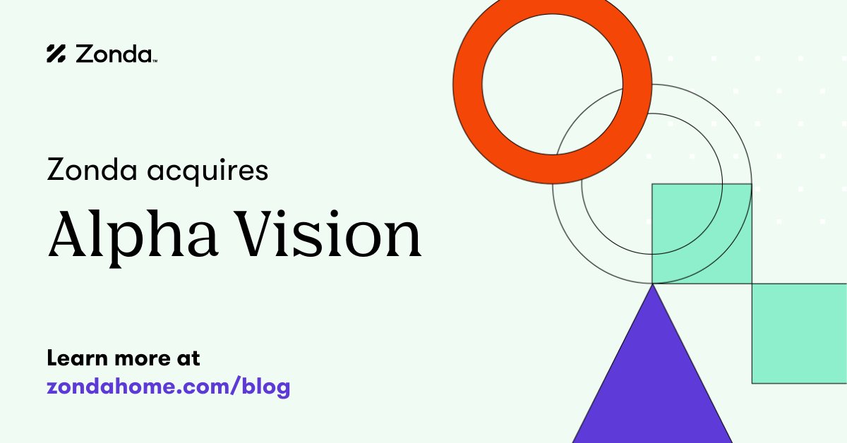 🎉Zonda has acquired Alpha Vision, premier technology provider of interactive floor plans, digital site maps, 3D and virtual reality home renderings, and sales engagement software for the home building and real estate developing industry.

💻 Learn more zondahome.com/zonda-acquires…