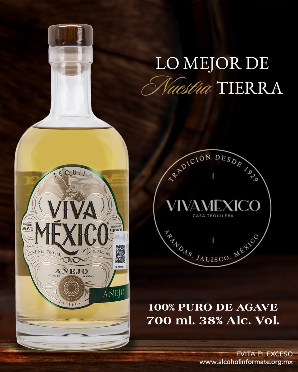 AltosSpiritsMX's tweet photo. El Arte de hacer Tequila de Calidad, Premium, 100% Artesanal. Tradición familiar de 5 generaciones que se refleja en cada nota, habiendo iniciado como agaveros en 1929.

#TequilaVivaMéxico https://t.co/g0YgDApXJe