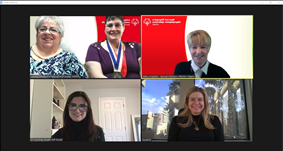 jillmoore_'s tweet photo. An inspiring and productive meeting with MP @StephanieKusie and @SpecialOCalgary Staff, athlete, Leonka &amp; volunteer, Marilyn this morning! Your support is greatly appreciated! #SOHillDay22 @SpecialOAlberta https://t.co/u16NDTiTCp