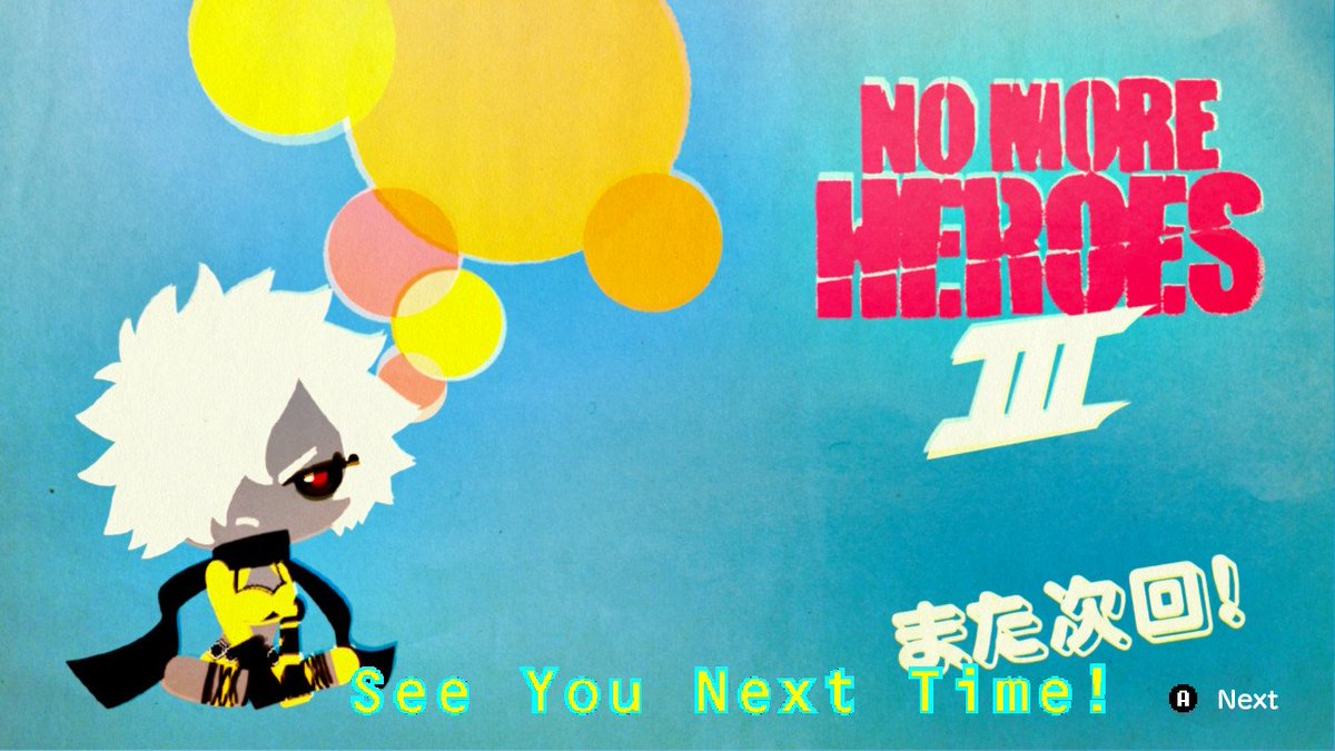 SwagMasterCC's tweet photo. These No More Heroes 3 images are gold! I love them 😍 #NoMoreHeroes https://t.co/ZdWcvikQAG
