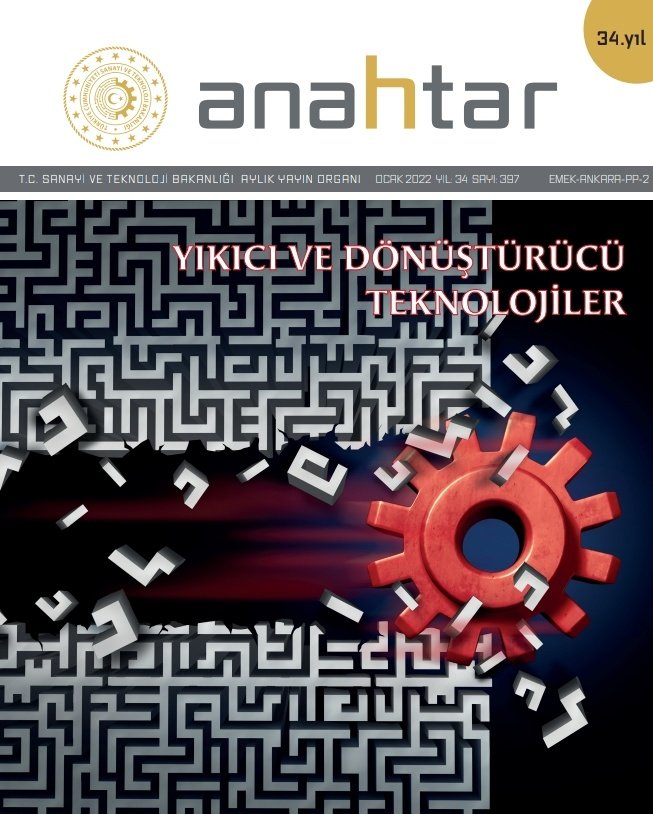 ANAHTAR DERGİSİ'nin 2022 yılı ilk sayısı "Yıkıcı ve Dönüştürücü Teknolojiler" başlığıyla yayımlandı❗

📳 IoT 

🔗 Blokzincir
 
🧲 Süperiletkenler

🦾 Giyilebilir Teknolojiler
 
Ücretsiz erişim 👉 edergi.sanayi.gov.tr

#MilliTeknolojiHamlesi 🇹🇷