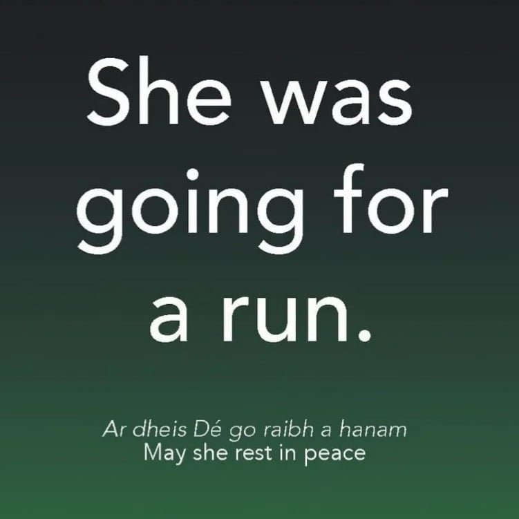 Jo_Carroll1's tweet photo. Rest in Peace Aisling Murphy.
As a mother of a 22 year old I can't even begin to imagine what your family are going through. They are in my thoughts. #shewasgoingforarun #AislingMurphy #toogoodforthisworld https://t.co/H5OYTengXo