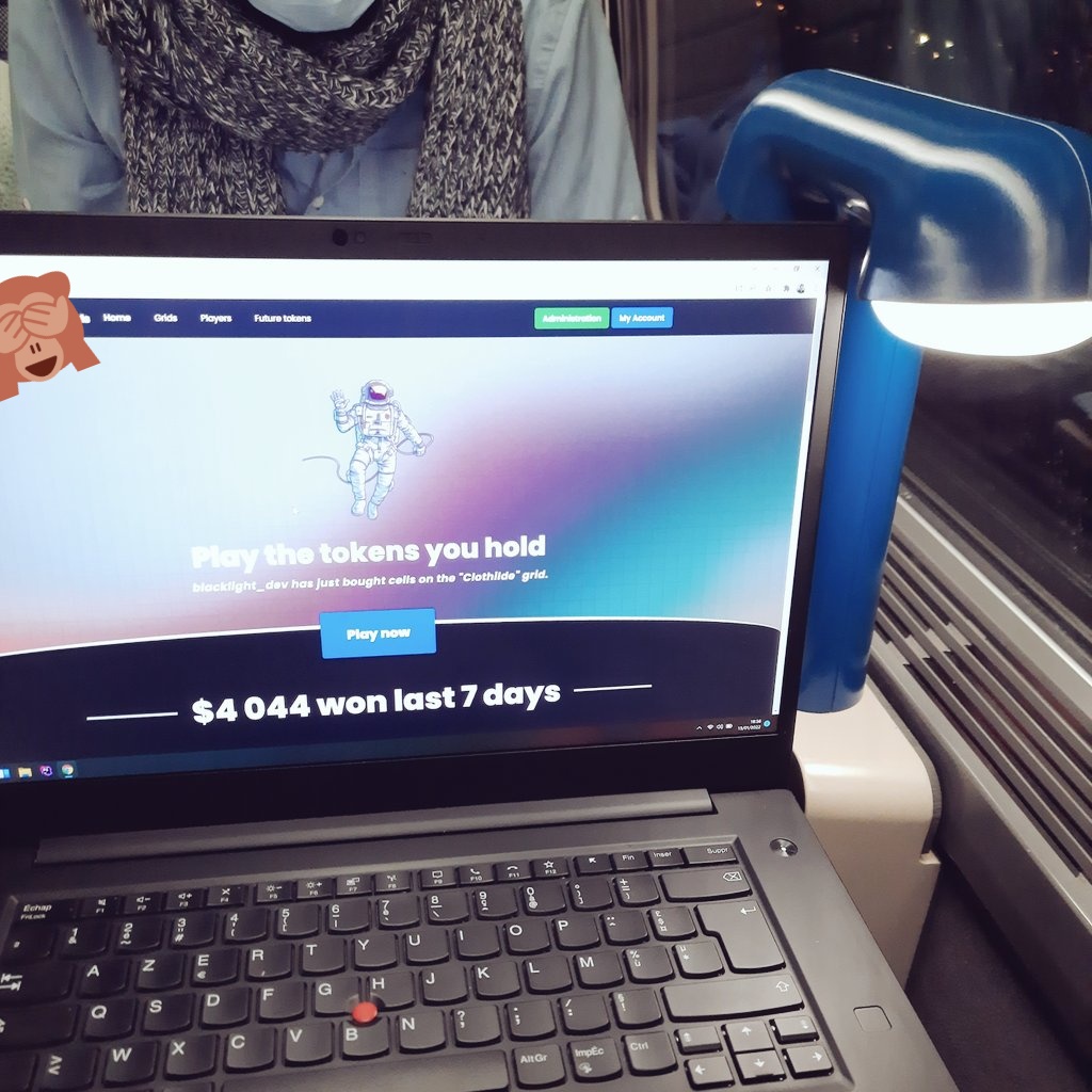 BlacklightDev__'s tweet photo. Final checks in French TGV before the release of the beta ✌️ Stay focused ! #SAFEMOON #SAFEMOONARMY #SAFEMOONWALLET #SafemoonGame https://t.co/vSO4Xh83fK
