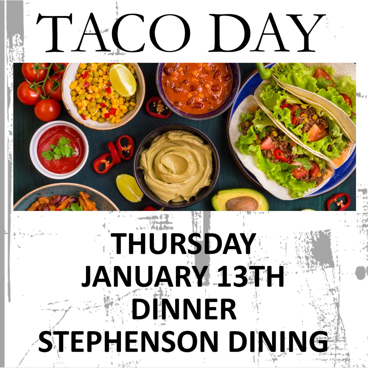 limestonedining's tweet photo. TACO DAY! At Dinner. Fantastico! https://t.co/X9qUpjQKHz