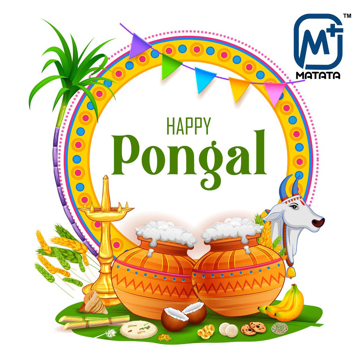 MatataIndia_Off's tweet photo. It's time to enjoy the first festival of the year. Wishing you a prosperous and delightful Makar Sankranti &amp; Pongal. #HappyPongal #HappyMakarSankranti https://t.co/Vh5Oheh2tR