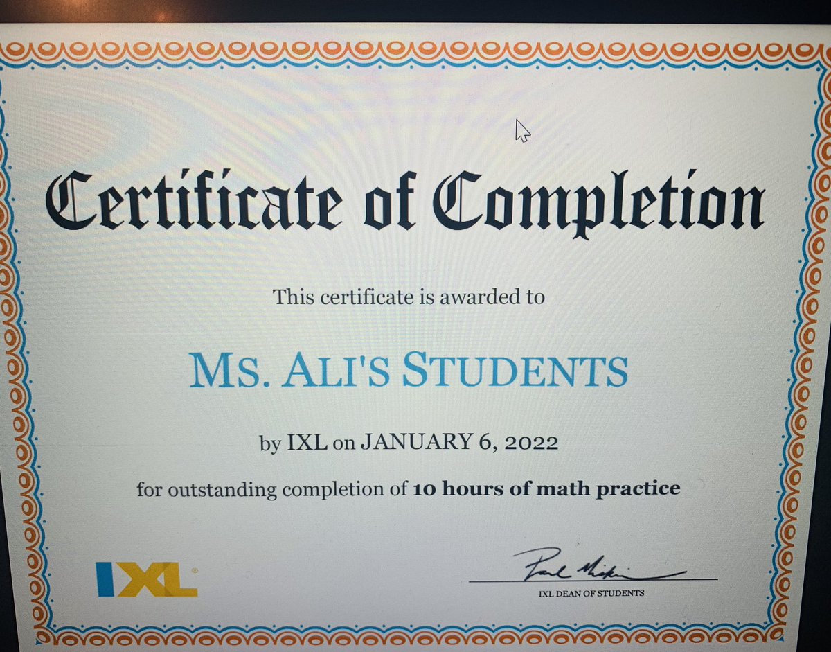 MrsDomenick_K's tweet photo. Congratulations Room 5! Great job using IXL learning ! @wnyecc @MsGlozano @WestNYSchools https://t.co/h2lRjkemL6