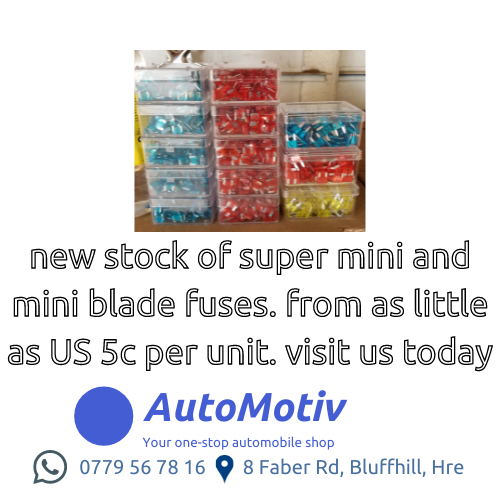 AutoMotiv11's tweet photo. New stock of 10AMP, 15AMP super mini blade fuse and 10AMP, 15AMP and 20AMP mini blade fuses. 

From as little as 5c per unit. 

Visit us today #8FaberRdBluffhill #AutoMotiv https://t.co/ha5ComY6Qq