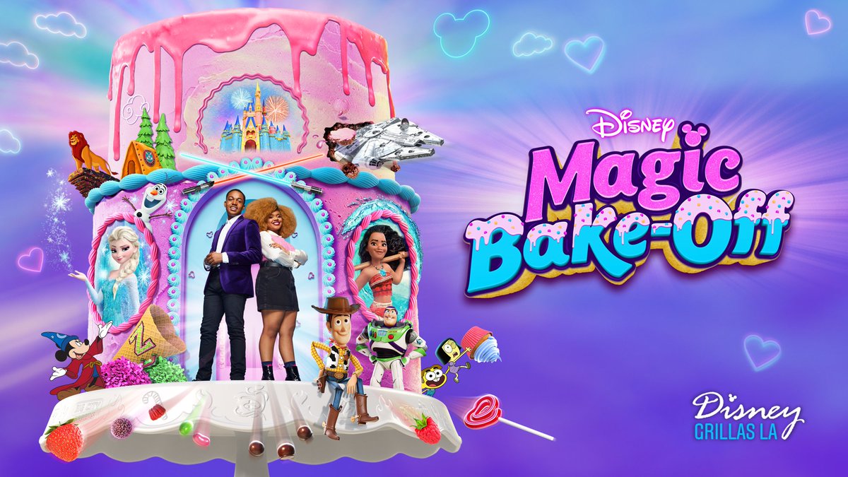 mundodymas's tweet photo. 📺 #DisneyMagicBakeOff - maratón | #CozinhandoComMagia - maratona
🗓️ 27/2 en Disney Channel LA | no Disney Channel Brasil
🇵🇪 3pm
🇦🇷🇨🇱🇲🇽🇨🇴🇧🇷 5pm
🇻🇪 6pm https://t.co/3jX6BR4wwm