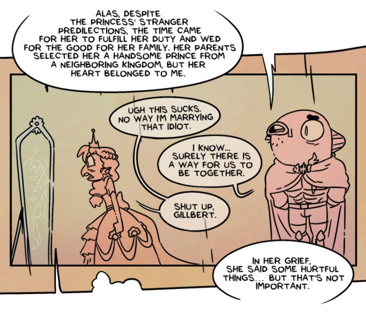 Going through old Elf &amp; Warrior chapters and found this timeless love story. 