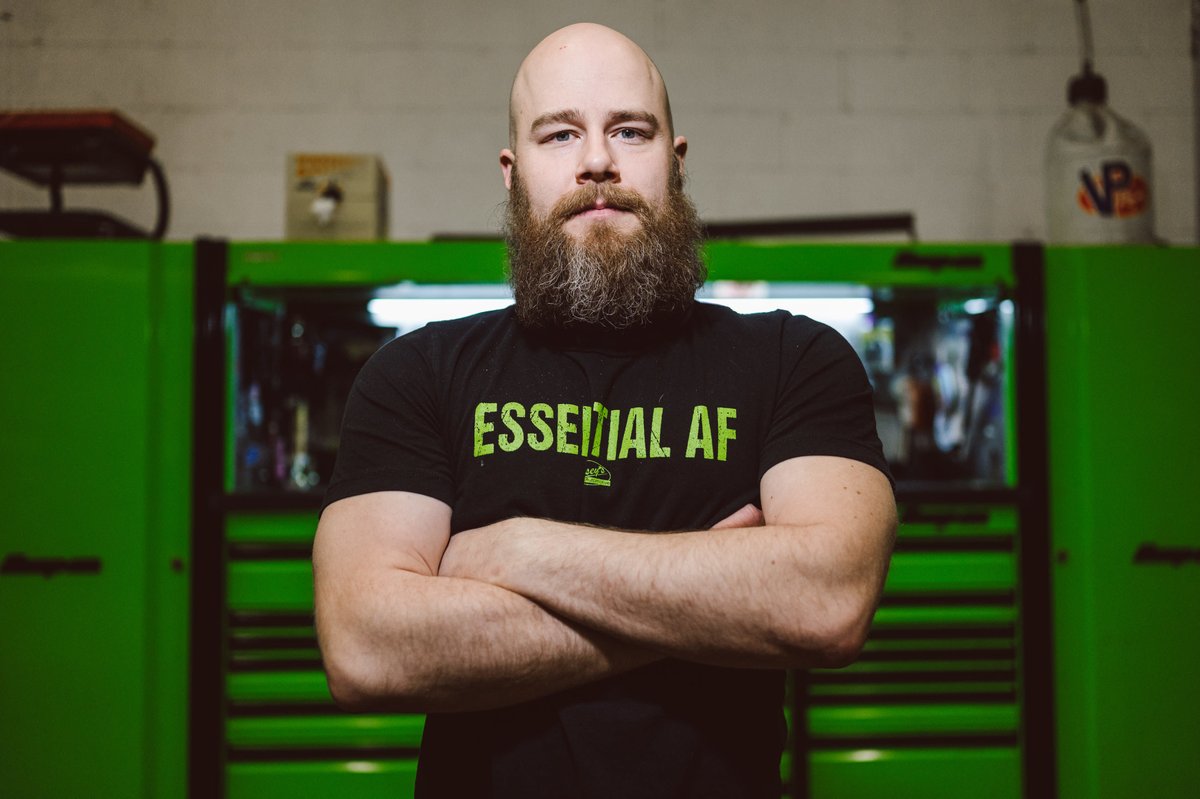 In case you can't tell, he's known as Turbo Tommy around these here parts. 💪