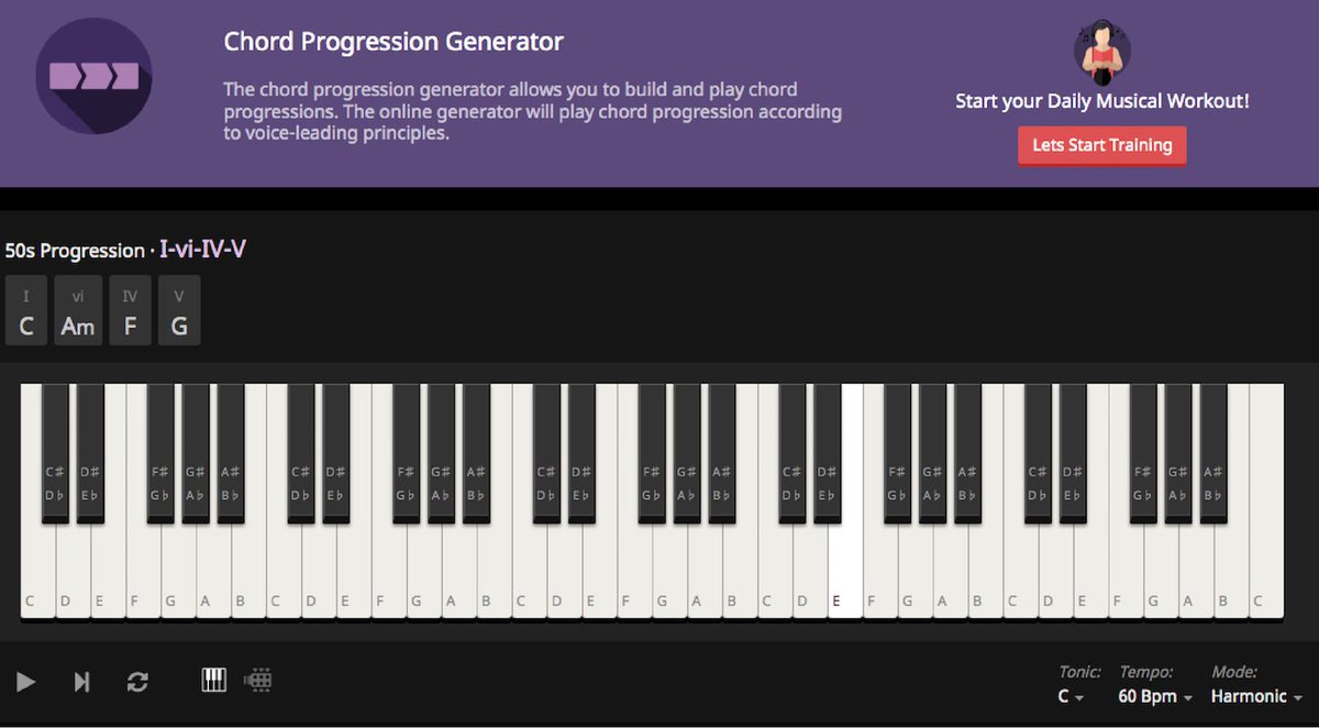 ToneGym Chord Progression Generator: A free online chord and learning tool dlvr.it/SH4CGV