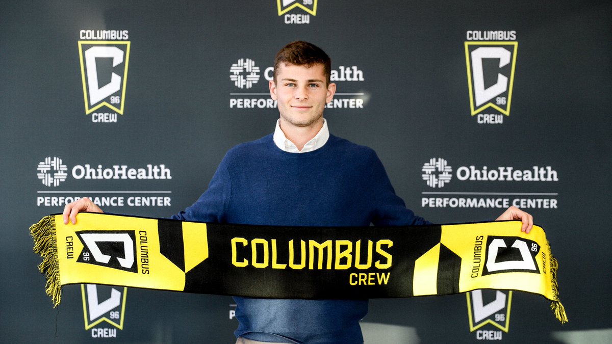 ColumbusCrew's tweet image. .@CrewAcademy96 👉 @GUHoyasMSoccer 👉 #Crew96

@zawadzki_sean joins the professional ranks with the Black &amp;amp; Gold after a standout career at Georgetown.