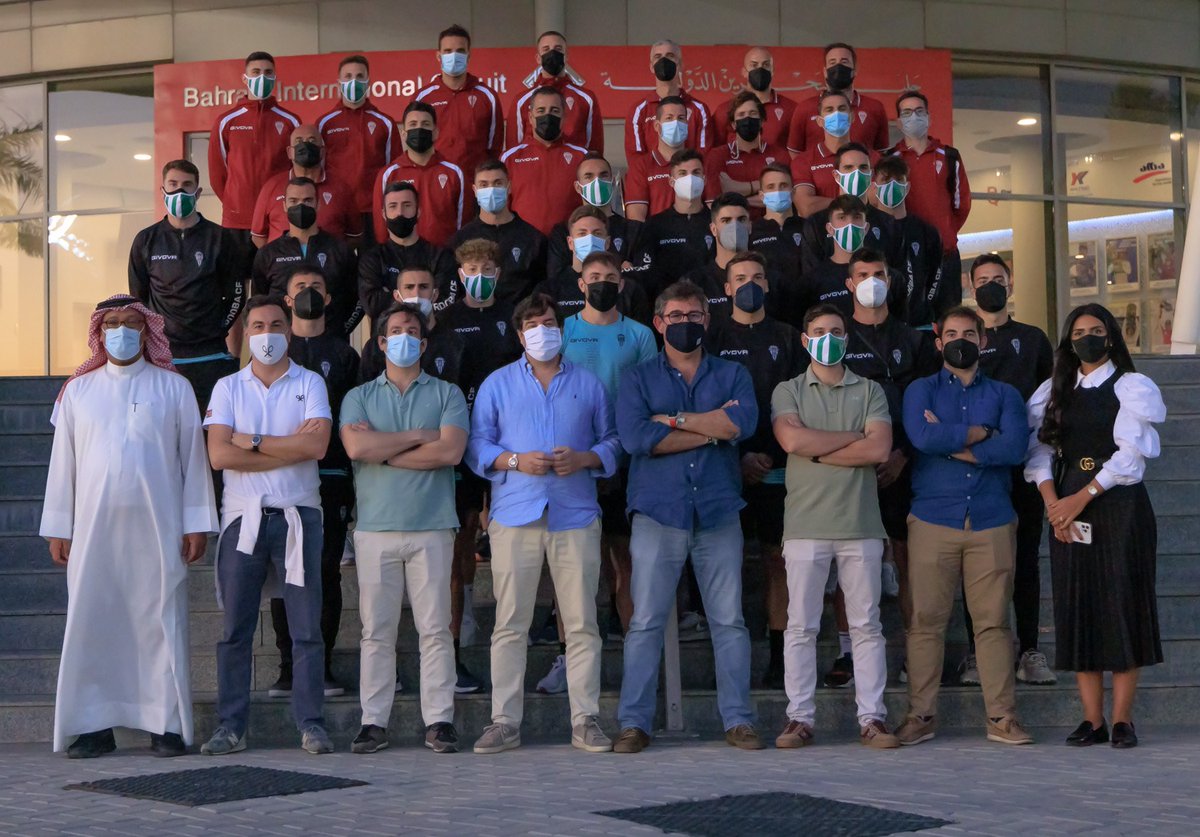 CordobaCF_ofi's tweet photo. 🏎️ Gran experiencia en el Circuito Internacional de Baréin 🇧🇭
#CCFinBahrain https://t.co/84pKPET4ME